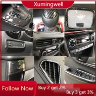 xuming Car Interior Accessories Cover Trim For Hyundai Kona Encino Kauai 2018 2019 2020 Air Conditioning Window Switch Covering Styling
