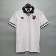 1990 England Top Quality Home Away Retro Soccer Jersey custom Football T-shirt LINEKER GASCOIGNE