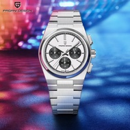 PAGANI DESIGN Original Men Quartz Watch VK63 Sports Waterproof Watch for Men Sapphire Glass Stainles