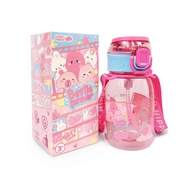 Bình Nước Trẻ Em Có Dây Đeo Bestie Forever CLEVERHIPPO WB03/PINK