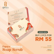 2pcs Qivea Papaya Whitening Soap Scrub