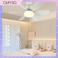 [Cilify.sg] 2 In 1 Ceiling Fans with LED Lights 6 Blades 3 Gear Adjustable for Garage Office