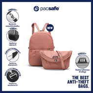 Pacsafe CITYSAFE CX CONVERTIBLE ECONYL  BACKPACK ANTI-THEFT  กระเป๋าเป้สะพายหลัง  กระเป๋าสะพายพาดลำตัว กระเป๋ากันขโมย