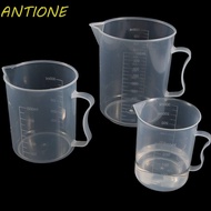 ANTIONE Measuring Cup Measuring Tool School Supplies 250/500/1000/ml Transparent Reusable Durable Measuring Cylinder