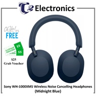 Sony WH-1000XM5 Wireless Noise Cancelling Headphones | FREE $25 Grab Voucher | - T2 Electronics