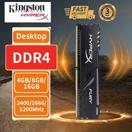 【Local 24H】Ram DDR4 4GB 8GB 16GB Kingston Hyperx Desktop PC 2400 2666 3200MHZ Desktop RAM DDR4 DIMM