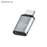 [gongjing] Female To Type-C Male Cable Adapter for IOS Cable USB C To IOS Connector Converter sg