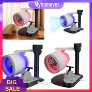 USB Jet Fan Desktop Turbofan Jet Engine Fan with Humidifier and Tail Light
