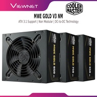 COOLER MASTER MWE GOLD V3 650W | 750W | 850W POWER SUPPLY 80PLUS GOLD ATX3.1 NON MODULAR