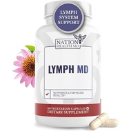 special offer️Lymph MD - Lymphatic System Supplement with 9 Botanical Ingredients - Dandelion, Burdo