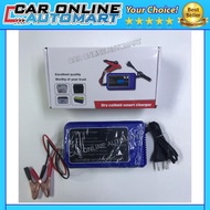 INTELLIGENT CHARGER Battery Charger Car SUITABLE Range 12V / 7 - 80AH (BLUE)