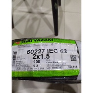 Vct2 Wire 1.5 2 0.5 Sq.mm.new Yazaki Brand (Cut And Sold By The Meter.)