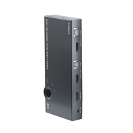 214K 60Hz HDMI KVM USB   2 dalam 1 keluar 4K 60Hz HDMI KVM Suis Peranti USB Kotak Pengawal Kongsi Pe