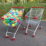 Supermarket shopping cart mall cart tennis training home grocery shopping with cover cart property m