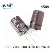 Original Aluminum Electrolytic Capacitor 450V 15UF 22UF 33UF 47UF 68Uf 82UF New