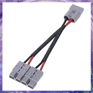 (GPBS) 50A for Anderson Plug Connector Dual Y Adapter Battery Power Connector Forklift Power Plug Co