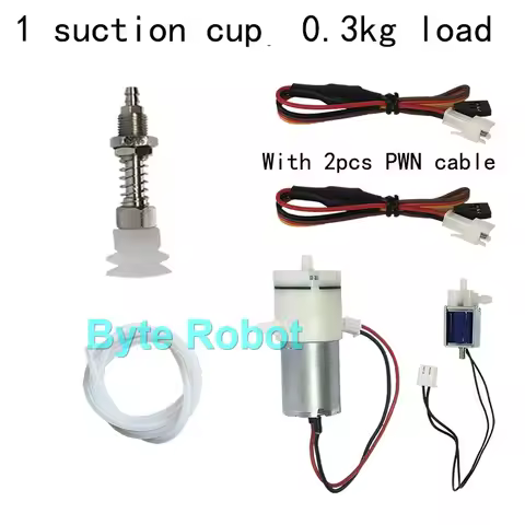 0.3/1/3/6/10/20kg Mechanical Arm Vacuum Pump Suction Cup with PWN Control Switch Sucker for Robot Ar