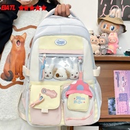 Kawaii Clear Window Ita Backpack Multi-Compartment Campus Backpack Large Capacity Laptop Backpack f