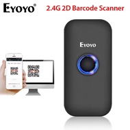 Eyoyo Mini 2D Bluetooth QR Image Scanner Portable 1D Barcode Reader PDF417 Data Matrix Screen Scanni
