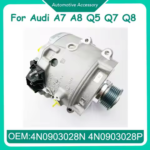 4N0903028N 1Pcs New Alternator Generator Water-cooled Generator for Audi A4 B9 A5 A6 C8 A7 A8 Q5 Q7 