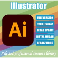 【Lifetime】AI  Adobe Illustrator SupportsWindows/Mac/M1 M2 M3 /Intel LifetimeUse 2026~2018 Version