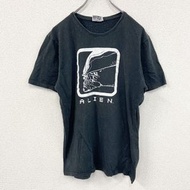 古著異形電影角色短袖T卹，黑色，M碼
