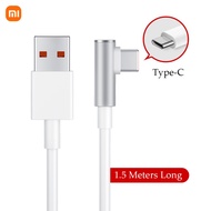 Xiaomi 6A Type-C Fast Charging Data Cable 1.5m Long Supports 120W Max Fast Charging L-Shaped Design