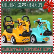 ASBIKE Excavator Backhoe Digger twist car for kids (HT-5188) RECOMMENDED AGE FROM 2 TO 5 YEARS OLD