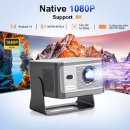 MAGCUBIC HY350Max Portable Mini Projector 4K Ultra HD Android 14 Auto Focus 900 ANSI With Air Mouse