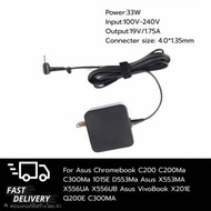 (ประกัน 18 เดือน) สายชาร์จ โน๊ตบุ๊ค for ASUS Taichi 21 Transformer Book Flip TP300 33W ส่งด่วน ส่งไว