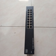 Switch Gigabyte 16fort Cisco SG 100-16 Cisco Smail Business
