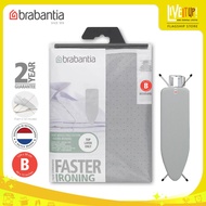 Brabantia Fast Ironing Board Cover B, 124 x 38 cm - Metallised