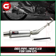 ✶ ➬ ✹ DBS MUFFLER FOR XRM 125 - GCSUN
