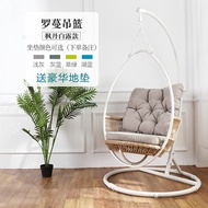 Hanging basket rattan chair indoor swing bird s nest hanging chair slacker rocking chair balcony bed