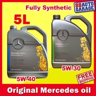 Original Mercedes Benz 5W40 / 5W30 5L Fully Synthetic Engine Oil