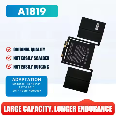 A1819 A1706 Laptop Battery For Apple MacBook Pro 13'' Touch Bar A1706 2016 2017 EMC 3071 36 Months F