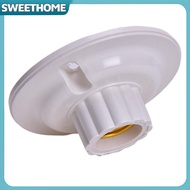 SWEETHOME E27 LED Light Bulb Holder Round Socket E27 Base Hanging Lamp Socket Screw Base SWEETHOME
