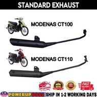 MODENAS CT100 CT110 CT 100 110 STANDARD MUFFLER EXHAUST STD EKZOS PIPE