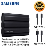 ZSELP T7 Samsung แบบพกพา NVMe USB 3.2 Gen 2 Ssd 1TB 500GB 2TB โล่4TB โซลิดสเตทไดรฟ์ภายนอกดิสโก้ Duro
