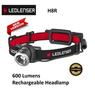 LED LENSER NEW VERSION Xtreme LED H8R 600 Lumens Rechargeable Headlamp