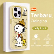 Snoopy Jelly 2 In 1 Unique Case Xiaomi 17T Pro 15T Pro C75 C65 C85 C71 F7 poco M7 Plus Gd2H1K8 Pop L