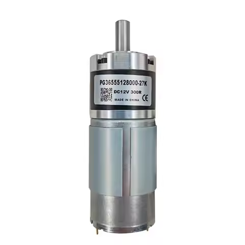PG36-RS555 12V24V Planetary Gear DC Motor Low-Noise 555 ultra-high Torque 36mm Brushed Shaft Diamete