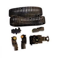 Parts rc excavator HUINA 1550 1535-1 550HD conveyor belt - boom drive big arm drive - left track mot