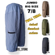 KATUN Men's Thick Cotton Pants 7/8 7 8 Cargo Pockets Zipper
