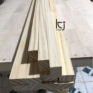 [KID025] Pine wood bar 120x3x2 cm long, smooth on 4 sides