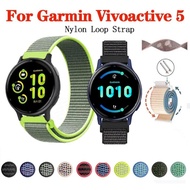 Garmin Vivoactive 5 Smart Watch Strap Soft Nylon Sport Loop Strap For Garmin Vivoactive 5 Watch Replacement Band