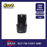 HITZ Battery And Charger 100% Original 12V 1.5Ah For Impact Drill Driver HJB3128 HGB3129 HJB4133