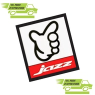 Racing Sticker Sticker/ JazzHONDA Honda gang sticker/ Honda team sticker/