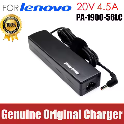 original 20V 4.5A 90W AC Adapter Laptop Charger For lenovo G580 K23 K26 K29 K43 K43A K46 K47 K49A N4