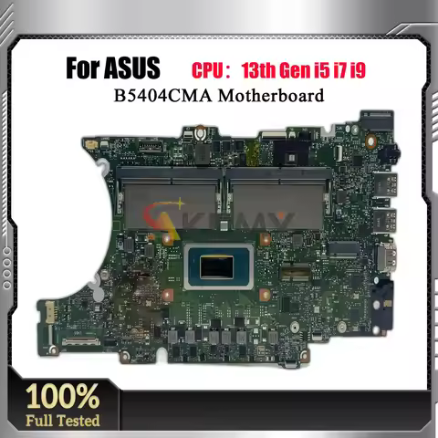 B5404CMA Laptop Motherboard For ASUS ExpertBook B5404C B5404CMA Notebook Mainboard With 13th Gen i5 